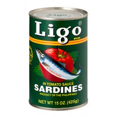 Ligo Sardines in Tomato Sauce (425gm)